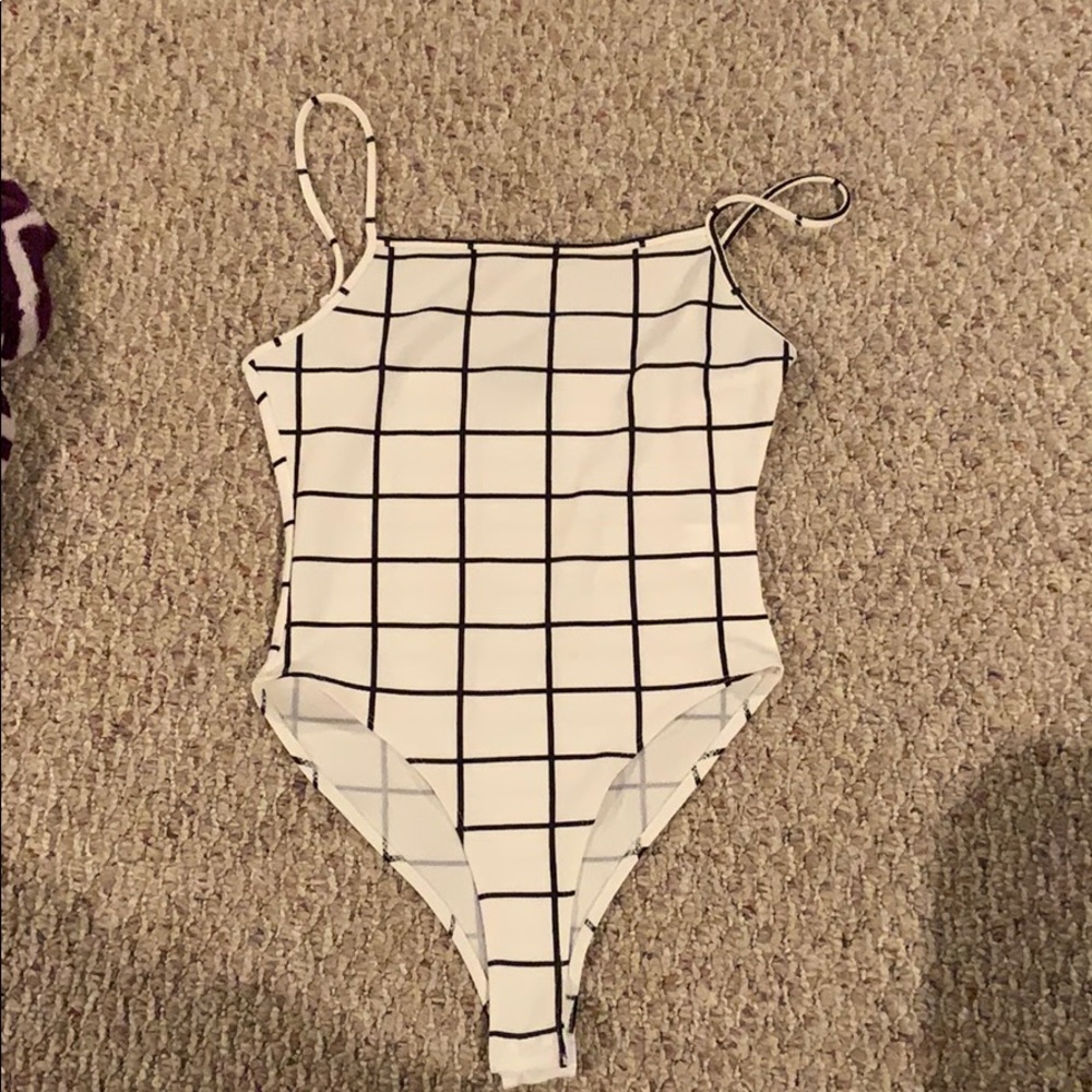 Plaid Cammy bodysuit